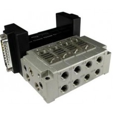 SMC solenoid valve 4 & 5 Port VZS NVV5ZS3, 3000 Series, Stacking Manifold, Plug-in, Non Plug-in, North American